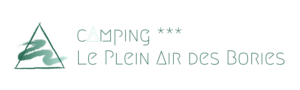 Logo camping 3 étoiles le plein air des bories.
