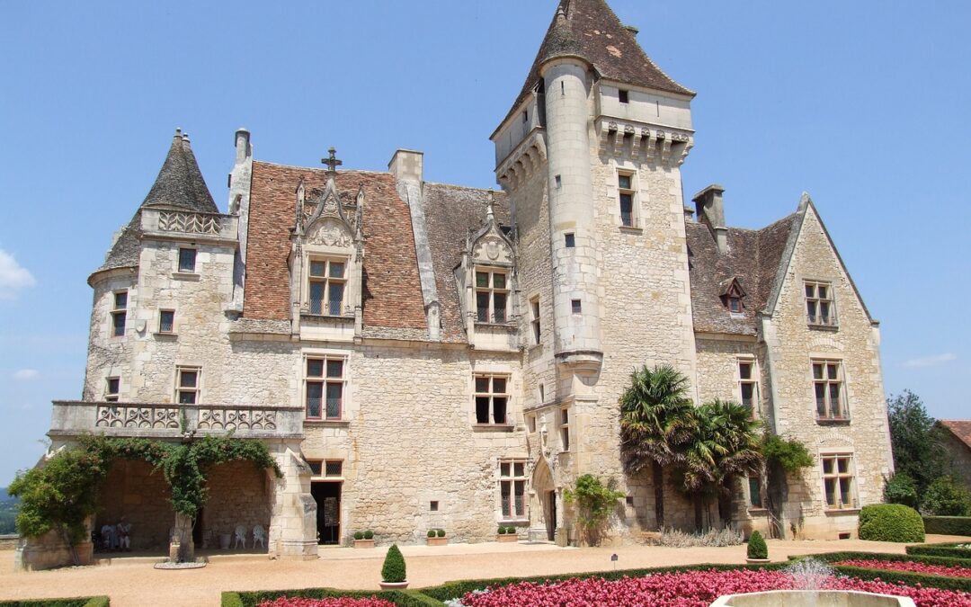 Château des Milandes et ses jardins en Périgord noir